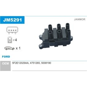 Bobina de ignição JM5291 (Peso [kg]: 0,930 | ) compre barato